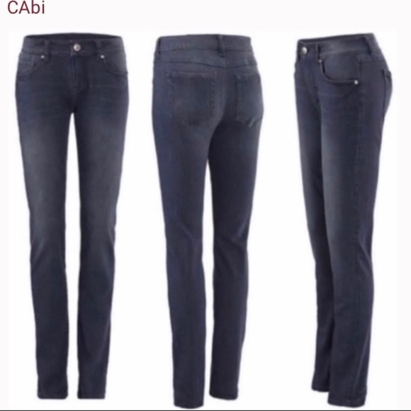 𝅺Cabi slim boyfriend skinny Celeste wash jeans 3191 size 8 - Picture 3 of 6